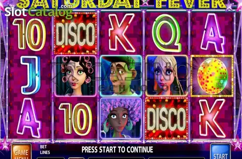 Скрин3. Saturday Fever слот