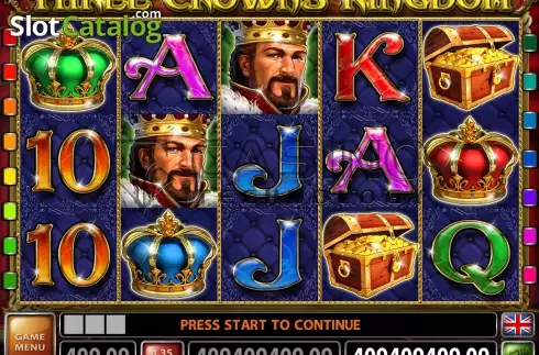 Скрин2. Three Crowns Kingdom слот