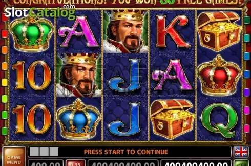 Скрин3. Three Crowns Kingdom слот