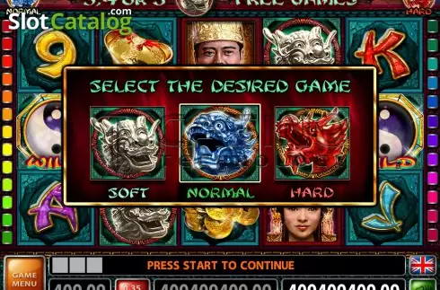 Скрин3. Three Dragons слот