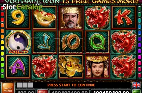 Скрин4. Three Dragons слот