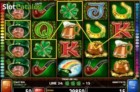 Скрин2. Treasure Hill слот