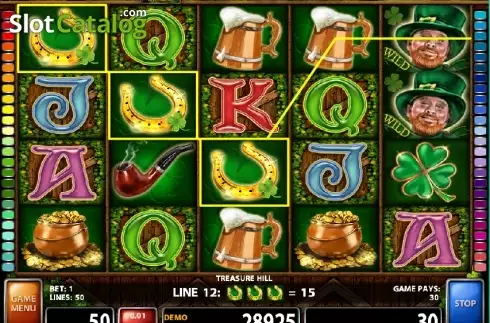 Скрин3. Treasure Hill слот