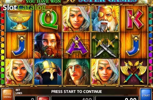 Скрин3. Valkyrie (Casino Technology) слот
