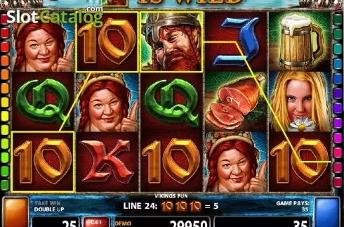 Скрин3. Viking's Fun (Casino Technology) слот