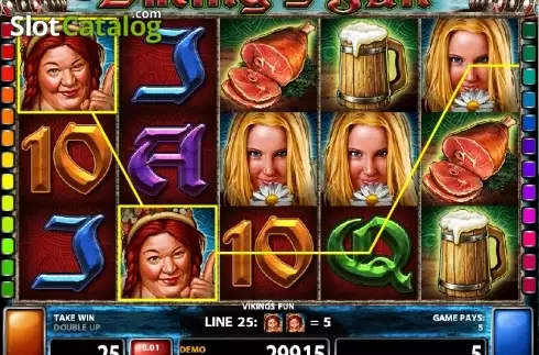 Скрин4. Viking's Fun (Casino Technology) слот