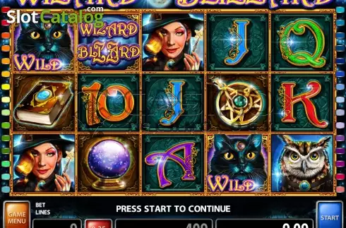 Скрин2. Wizard Blizzard слот
