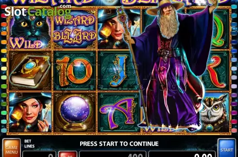 Скрин3. Wizard Blizzard слот