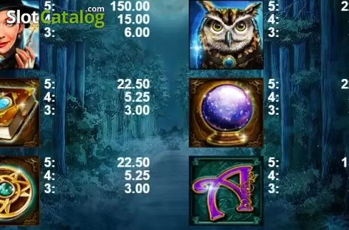 Скрин5. Wizard Blizzard слот