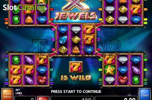 Скрин2. X-Jewels слот