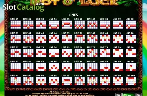 Скрин4. Pot o' Luck слот