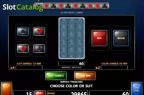 Скрин5. Shining Treasures слот