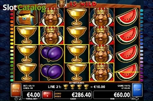 Скрин4. 40 Treasures слот