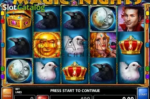 Скрин2. Magic Nights слот