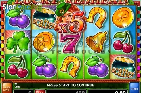 Скрин2. Lucky Redhead (CT Gaming) слот