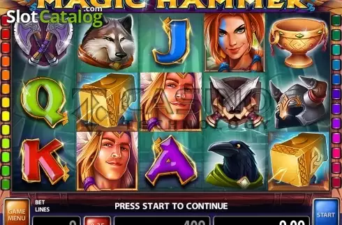 Скрин2. Magic Hammer слот