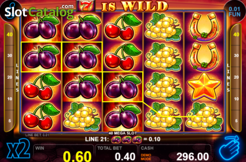 Скрин3. 40 Mega Slot слот