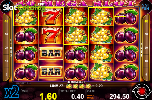 Скрин5. 40 Mega Slot слот