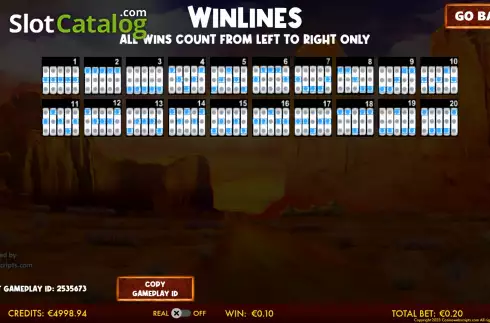 Скрин8. Buffalos Go Wild - Legendary Treasure Hold слот