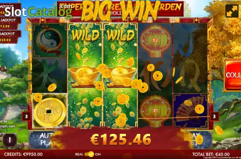 Скрин4. Emperor's Treasure Garden слот