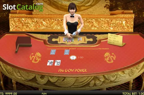 Скрин2. Pai Gow Poker Heads-Up 3D Dragon Edition слот