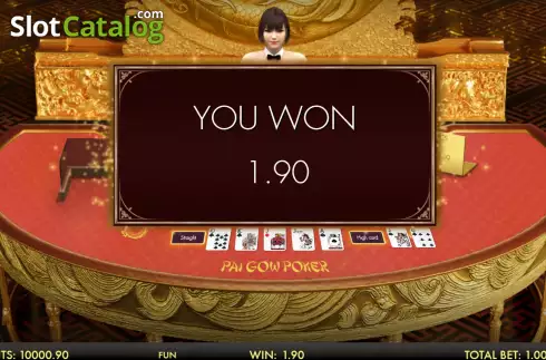 Скрин3. Pai Gow Poker Heads-Up 3D Dragon Edition слот