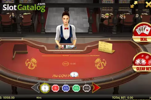 Скрин2. Pai Gow Poker Heads-Up 3D Dealer Deluxe слот