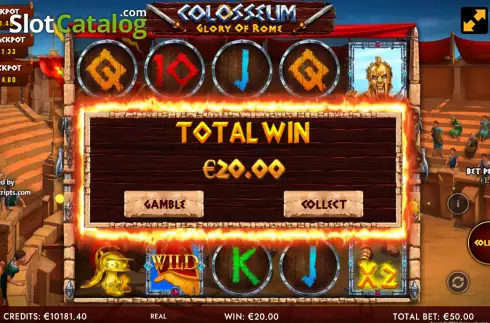 Скрин3. Colosseum - Glory of Rome слот