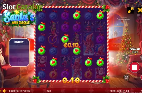 Скрин3. Santa's Wild Cascade слот