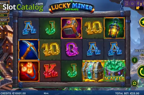 Скрин2. Lucky Miner - Wild Blasts слот