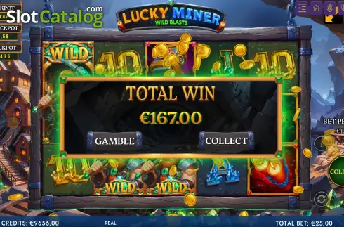 Скрин3. Lucky Miner - Wild Blasts слот