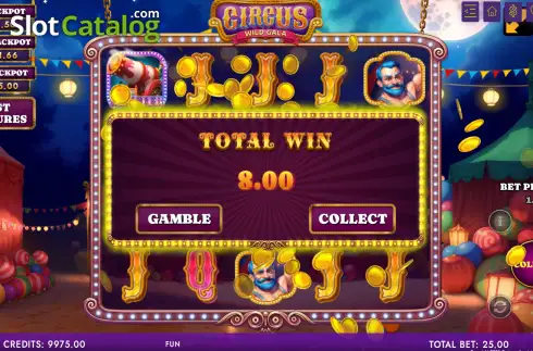 Скрин3. Circus - Wild Gala слот