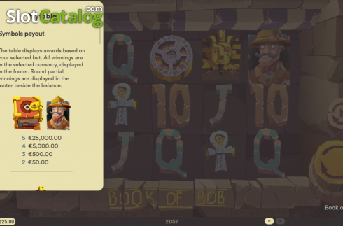 Скрин9. Book of Bob слот