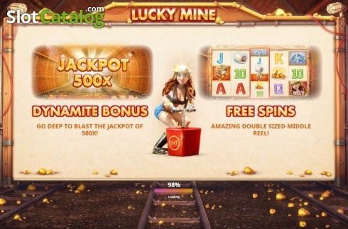 Скрин2. Lucky Mine слот