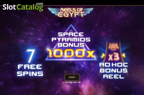 Скрин2. Reels of Egypt слот