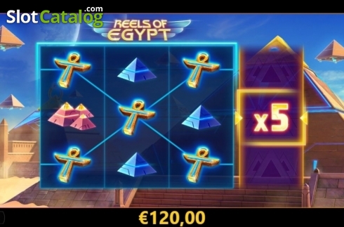 Скрин5. Reels of Egypt слот