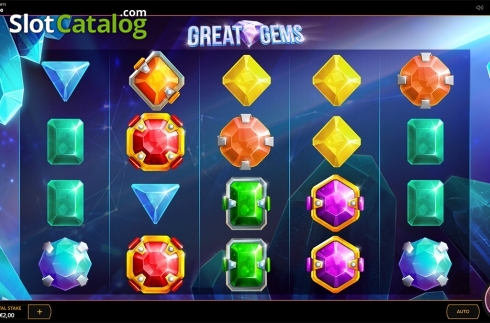 Скрин2. Great Gems слот