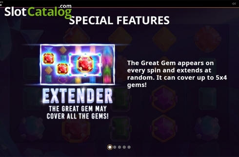 Скрин7. Great Gems слот
