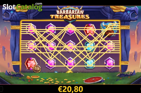 Скрин8. Barbarian Treasures слот