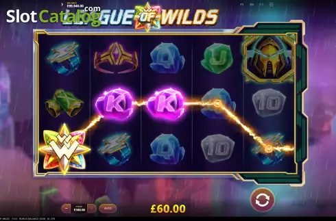 Скрин4. League of Wilds слот