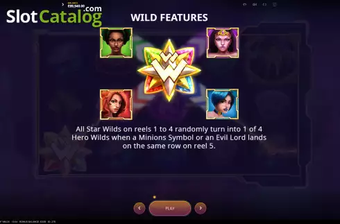 Скрин5. League of Wilds слот