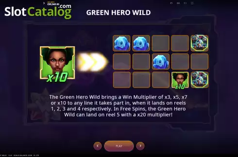 Скрин6. League of Wilds слот