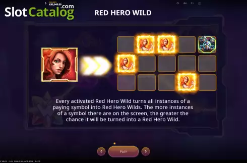 Скрин8. League of Wilds слот