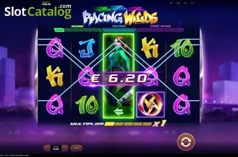 Скрин4. Racing Wilds слот
