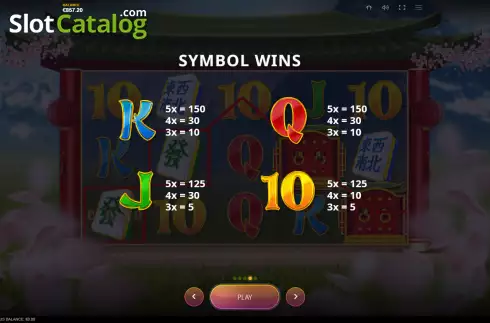 Скрин8. Lucky Mahjong слот