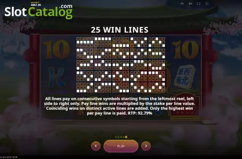 Скрин9. Lucky Mahjong слот