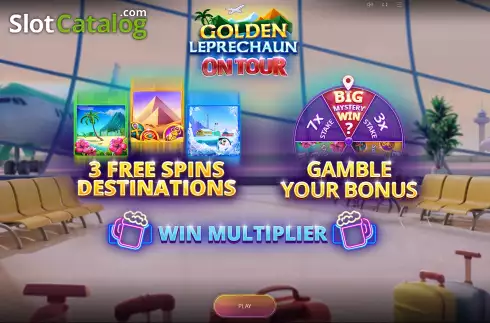 Скрин2. Golden Leprechaun on Tour слот
