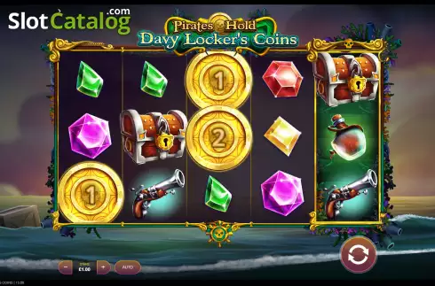 Скрин2. Pirates Hold Davy Locker's Coins слот