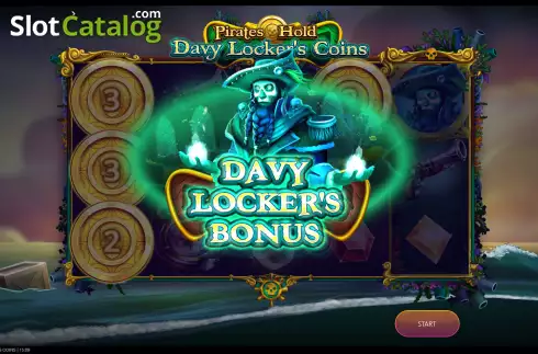 Скрин3. Pirates Hold Davy Locker's Coins слот