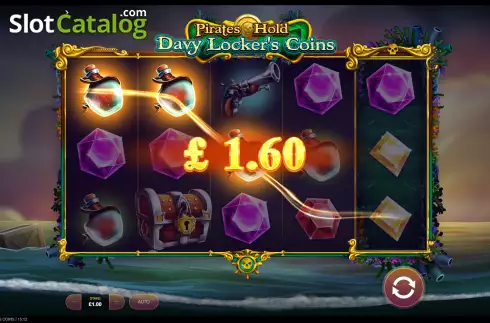 Скрин4. Pirates Hold Davy Locker's Coins слот